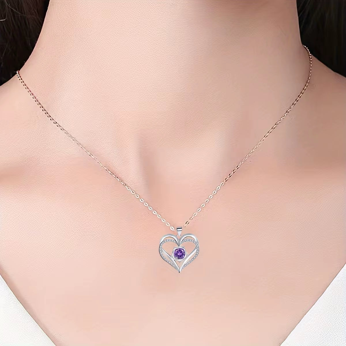 Permanent Rose Gift Box, Love Rose Multi Pendant Necklace,Women'S Simple and Exquisite Jewelry,Gift for Mother,Lover,Best Friend